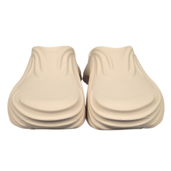 Crocs Echo Wave‎ Clog M10 W12 Almond Tint Beige Tan Unisex Sandals Slip On New main image 6